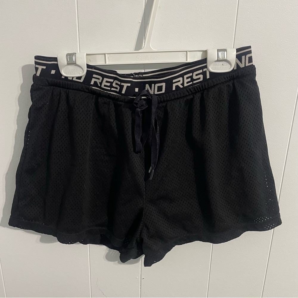 Black Ardene Move No Rest Athletic Shorts